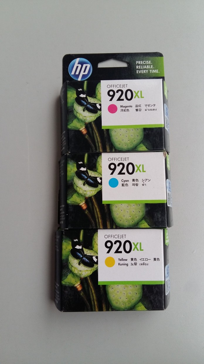 惠普920彩墨盒